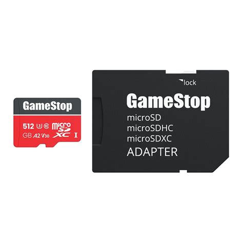 GameStop U3 Micro SD Card with Adapter 512GB | Hamilton Place