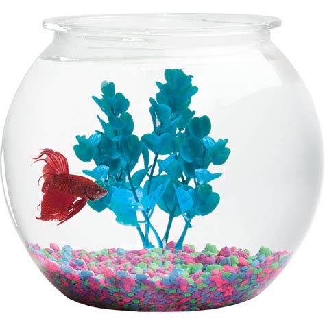 Anchor Hocking 2-Gallon Glass Drum Fish Bowl - Walmart.com