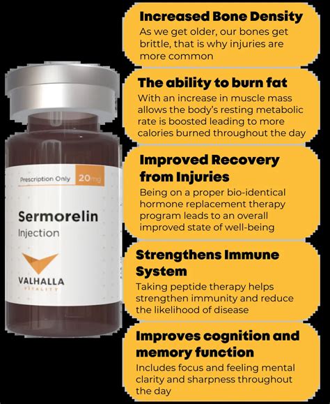 Sermorelin Therapies - Valhalla Vitality