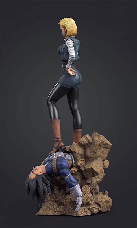 Image result for Android 18 Vs Vegeta