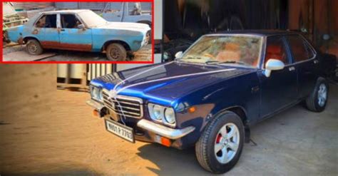Old Hindustan Motors Contessa sedan restored into original condition ...