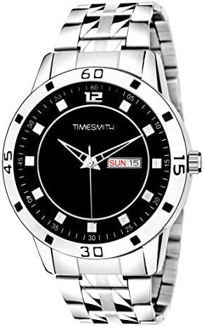 EDDY HAGER Analog Date and Day Men's Watch (Black) : Amazon.in: Fashion