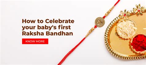 Celebrate Baby's First Raksha Bandhan: Unique Rakhi Celebration Ideas
