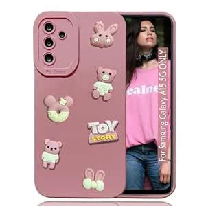 KC Back Cover for Samsung Galaxy A15 5G, Heart Ring Bling Rhinestone ...
