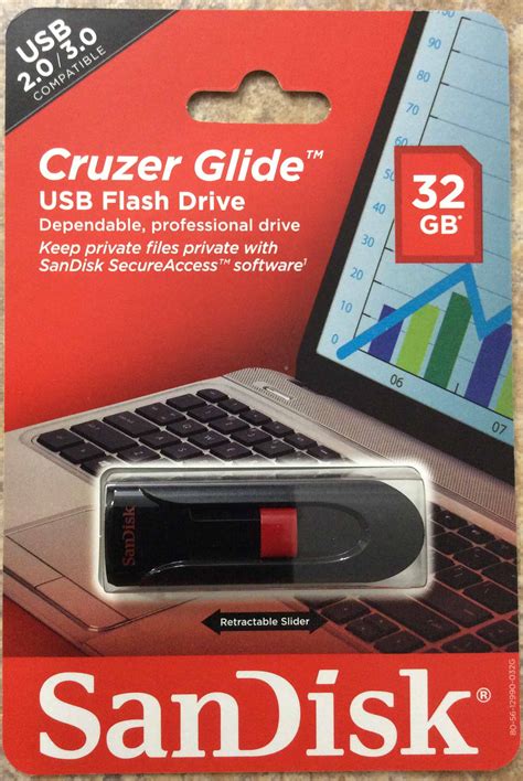 SanDisk USB Flash Drive, Cruzer Glide 32 GB Review | Tom's Tek Stop