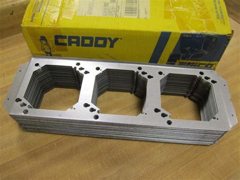 Erico RBS16 Pre-Galvanized Steel 16 Inch Stud Spacing 3-Box Rigid Box ...