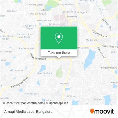 How to Get to Amagi Media Labs in J.P.Nagar by Bus or Metro?