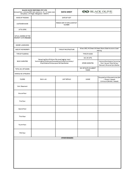 Image result for Blank Printable Data Sheet