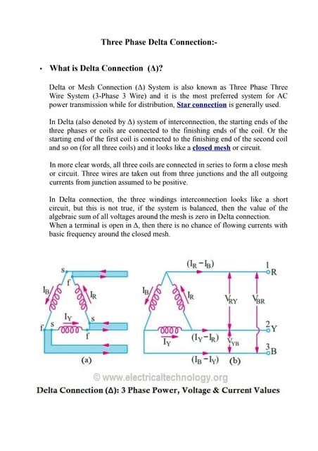 Image result for Phase Current in Delta Connection in Engineering