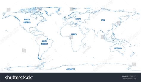 Colored World Continents Outline 的图像结果