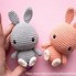 Image result for Crochet Bunny Flat Pattern Free