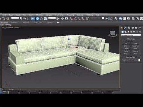 3ds Max Sofa Tutorial 的图像结果