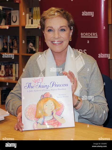 Julie Andrews signs copies of her children's book "The Very Fairy ...