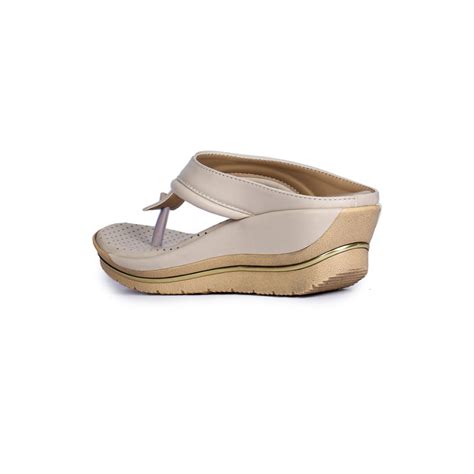 Buy Senorita Casual Beige Slippers For Women LAF-101 By Liberty