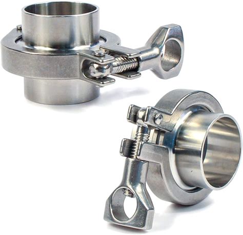 Helix Stainless Steel 304 Heavy Duty Tri Clamp With Wing | Desertcart INDIA