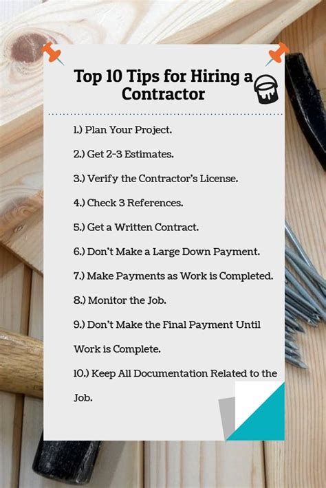 Contractor Tips 的图像结果