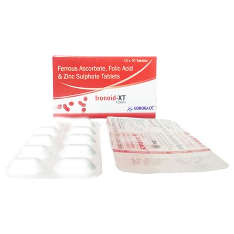 IRONOID- XT Tablets Gurgrace Pharmaceuticals