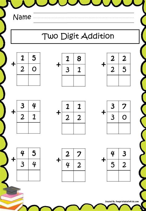 Image result for 2nd Grade 2 Digit Adding Math Easy and Fun