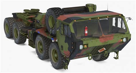 3D Military Truck Oshkosh HEMTT M985 model | 3D Molier International