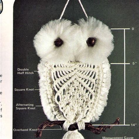 Macrame Owl Pattern 的图像结果