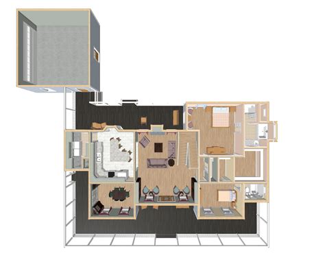 2500 Square Foot Four Bedroom Three and a Half Bathroom Floor Plan, Two ...
