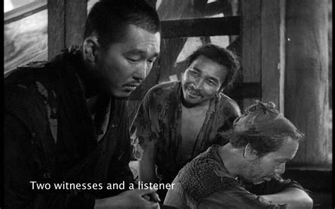 Norman Holland on Akira Kurosawa’s Rashomon
