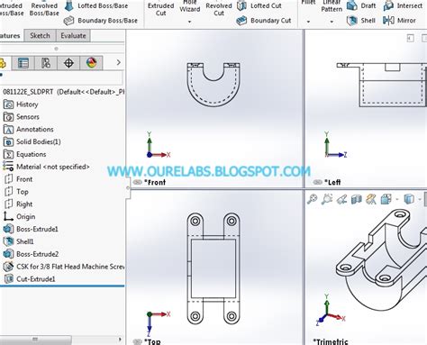 SolidWorks Basic Drawing 的图像结果
