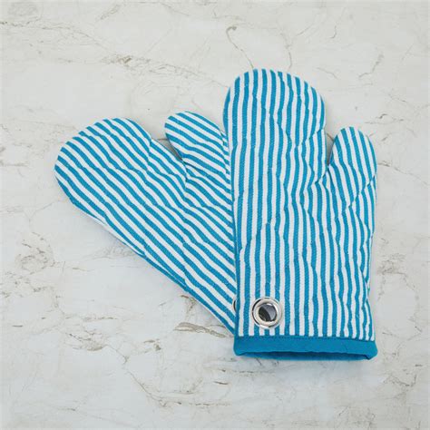 Buy Healthy Living Striped Oven Mittens from Home Centre at just INR 399.0