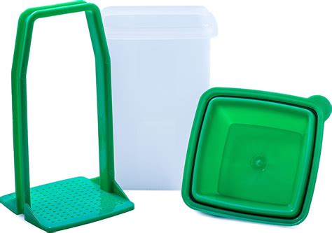 Buy Pickle Lifter | Firefly Market Pickle Container with Strainer ...