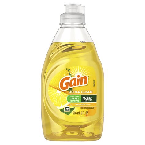 Gain Dishwashing Liquid Dish Soap (8 fl oz) Delivery or Pickup Near Me ...