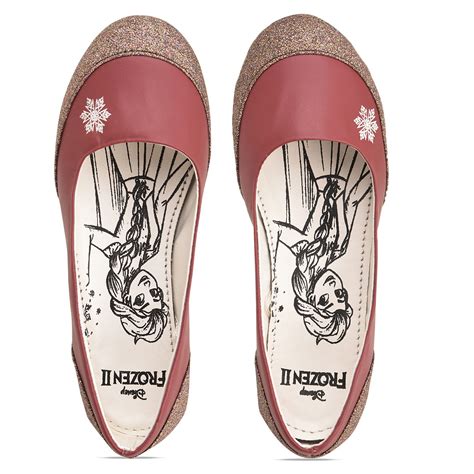 Disney Frozen by toothless Kids Maroon Ballerina : Amazon.in: Fashion