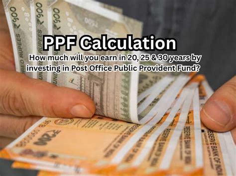 PPF Calculation: How much can Rs 9,000 monthly investment in Post ...