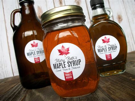 Image result for Maple Syrup Bottle Labels