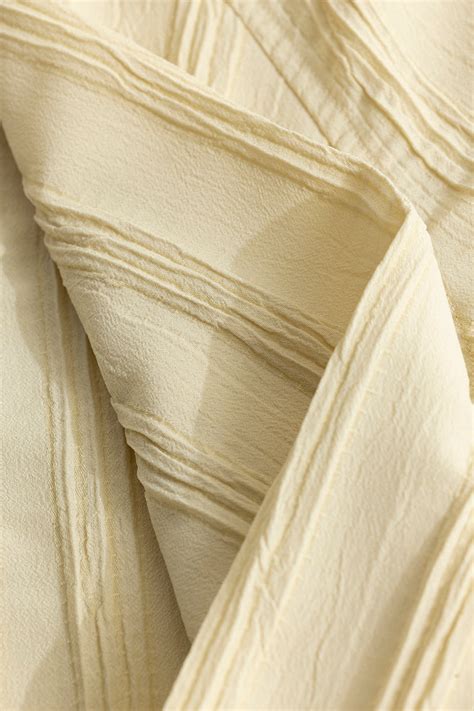 Buy Men's Streaking Striped Cream Shirt Online | SNITCH