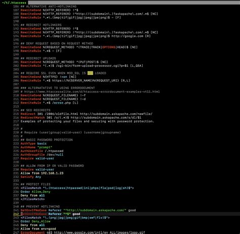 Image result for Htaccess Example