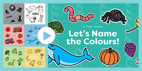 Let's Name the Colours! PowerPoint