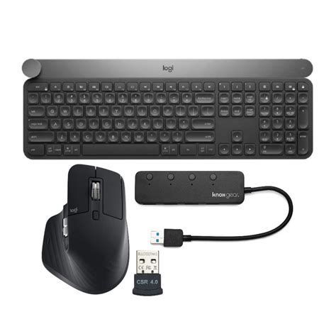 Amazon.in: Buy Logitech Craft Advanced Wireless Keyboard with Wireless ...