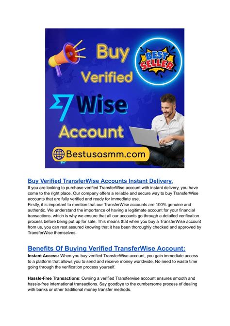 PPT - Buy Verified TransferWise Accounts PowerPoint Presentation, free ...