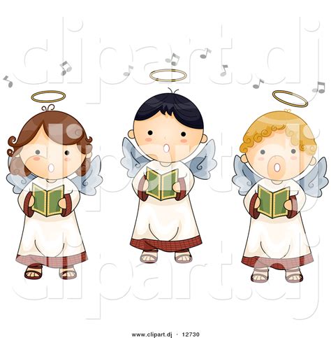 Christmas Angels Clip Art