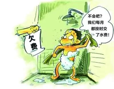 水费一直没交会停水吗