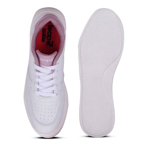 Buy Leap7x Lacing White Casual Sneakers For Women FEMINA-01 By Liberty