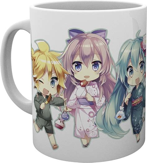 GBeye Hatsune Miku Geisha Chibi Ceramic Coffee Tea | Ubuy India