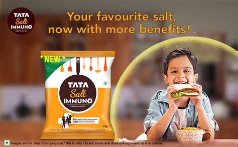 Tata Salt Immuno*, Goodness of Zinc & Iodine, Zinc Helps Support ...