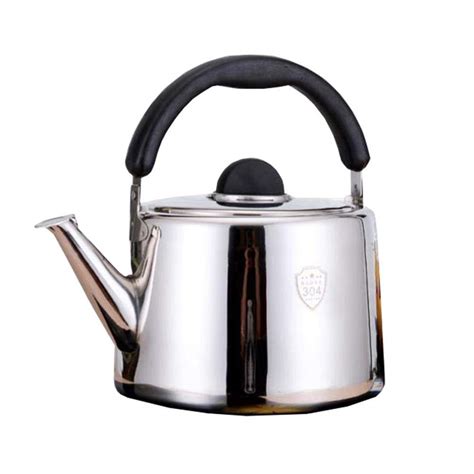 Buy ZLDRSH Kettle-Polished Mirror-Finish Stainless Steel Base Teakettle ...