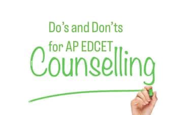 Dos and Don'ts for AP EDCET 2023 Counselling Process | CollegeDekho