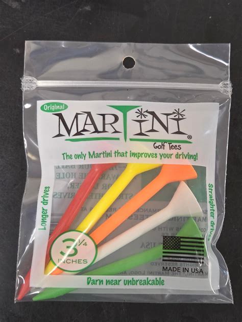 Martini Golf Tees – Rawhide Golf Supplies