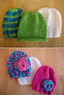 Image result for Free PDF Knitting Pattern Baby Hat