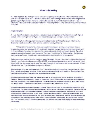 Image result for Script Format PDF in Word