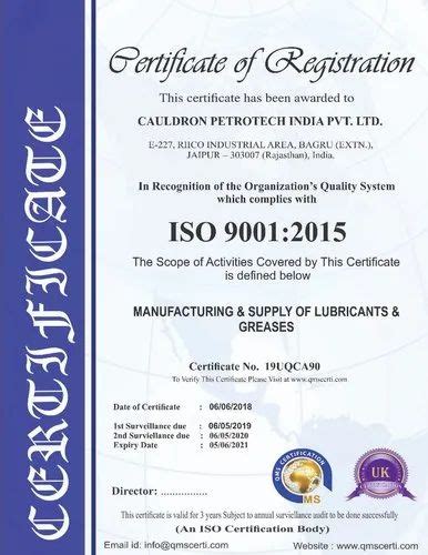 Cauldron Petrotech India Private Limited - Manufacturer from Jaipur ...