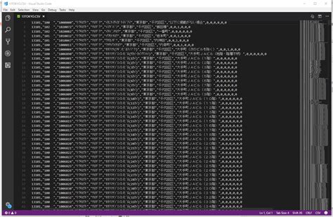 Visual Studio Code CSV 的图像结果